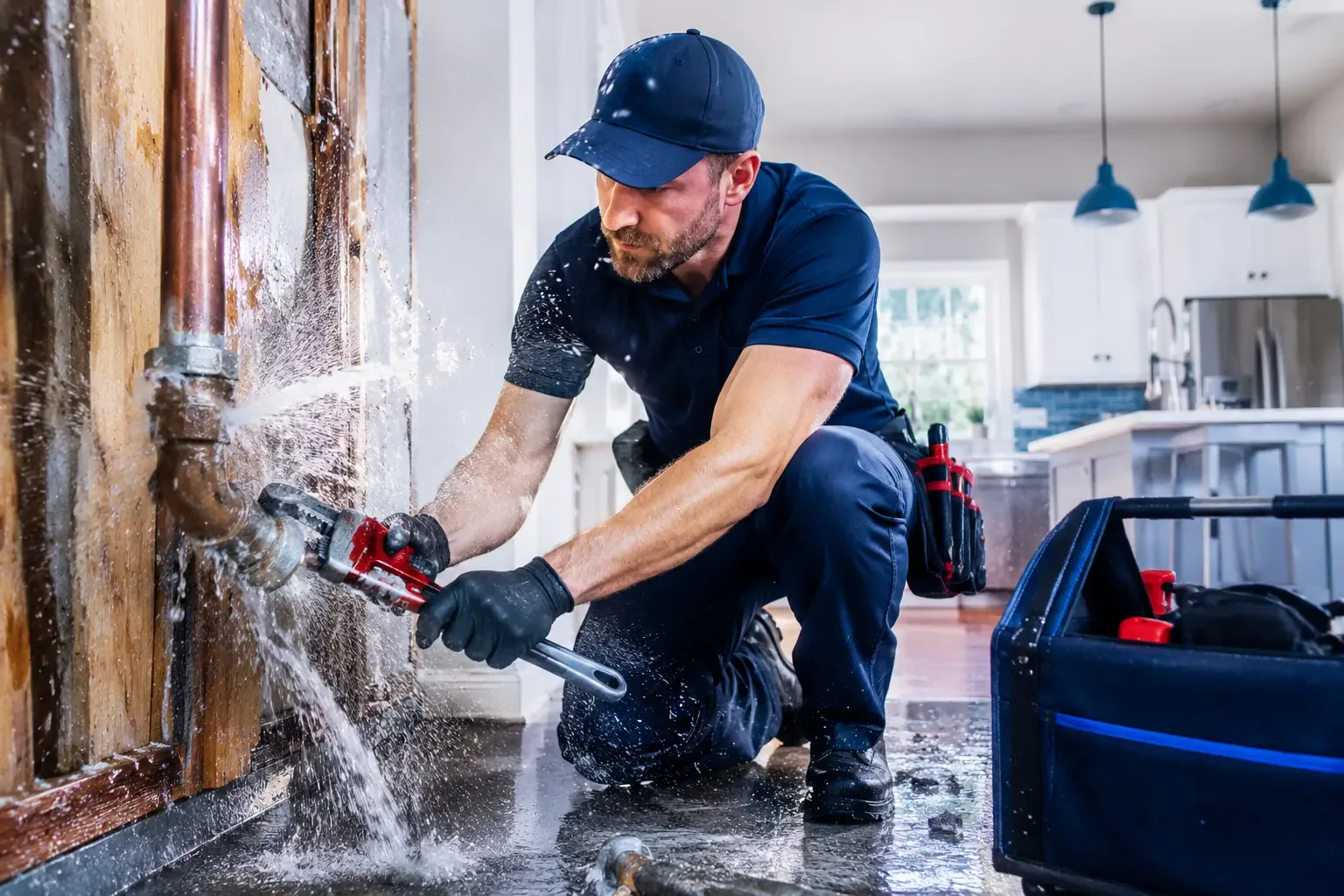 Local emergency pipe repair professionals in Rush Center, KS